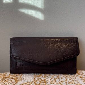 Fossil Women's Brown Leather Wallet
